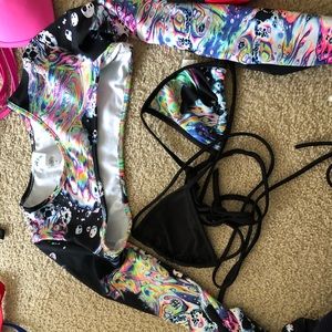 Dance bra and cover up